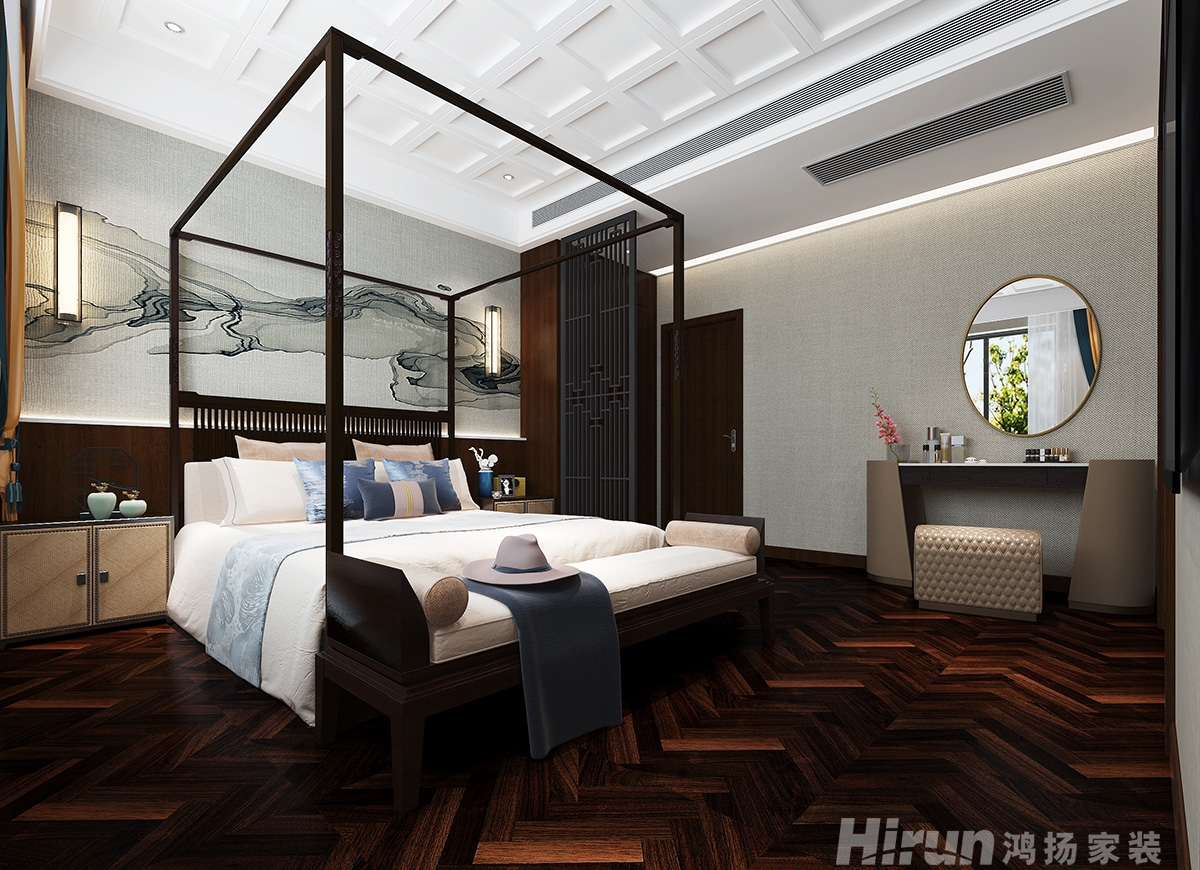 攸縣自建別墅450㎡復(fù)合寫意別墅 裝修案例效果圖-6