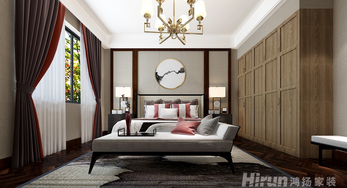 攸縣自建別墅450㎡復(fù)合寫意別墅 裝修案例效果圖-5