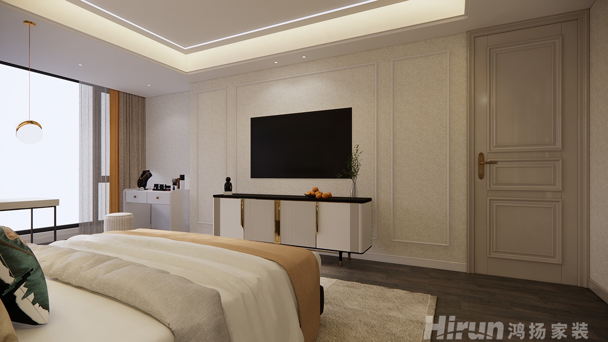 翡翠公園400㎡新裝飾主義別墅 裝修案例效果圖-1