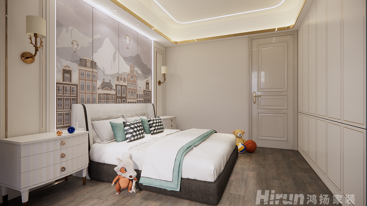 翡翠公園400㎡新裝飾主義別墅 裝修案例效果圖-4