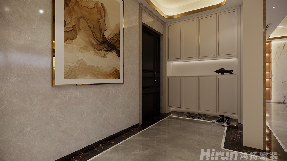 翡翠公園400㎡新裝飾主義別墅 裝修案例效果圖-18