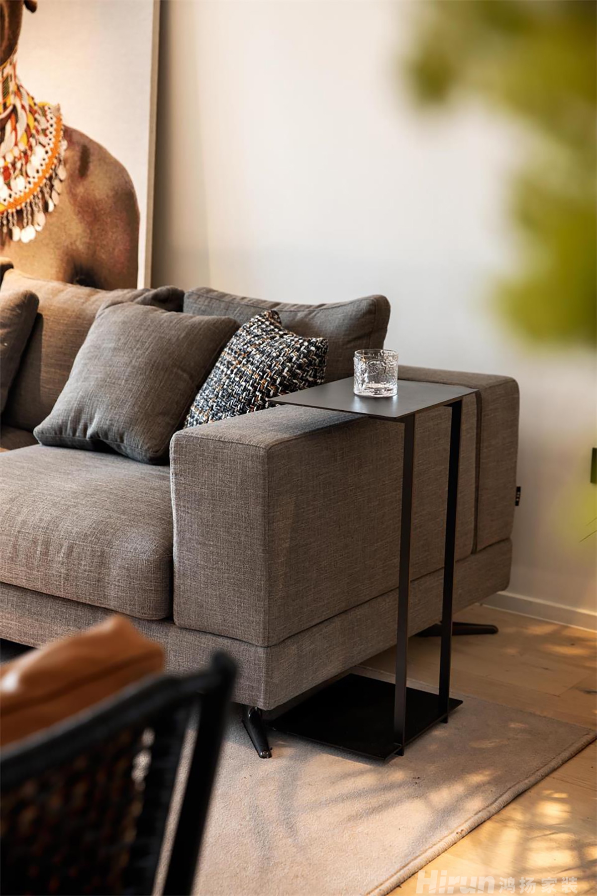 湘銀小區130㎡北歐之光三居室 裝修案例實景圖-5