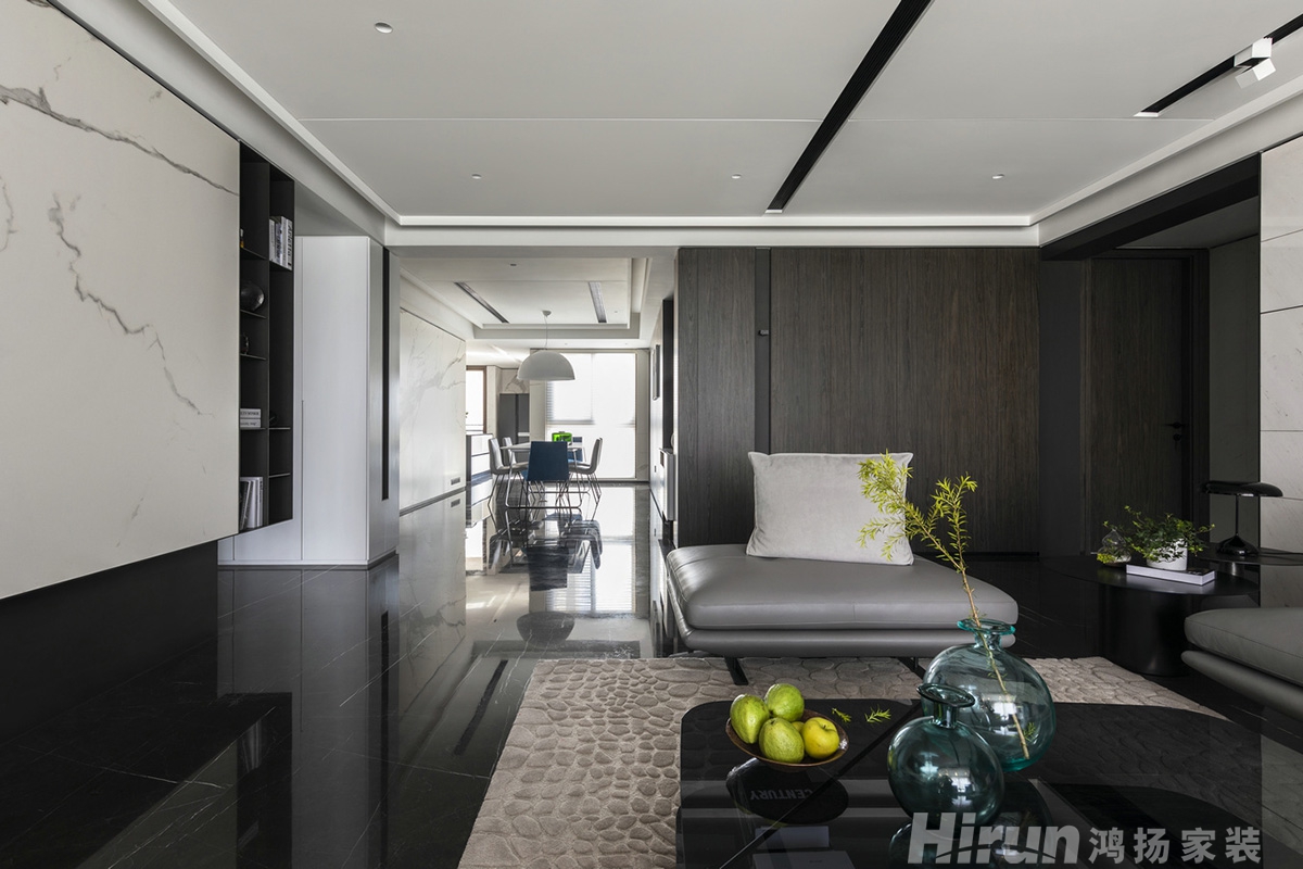 中建江灣壹號140㎡雅致現(xiàn)代四居室 裝修案例實景圖-5