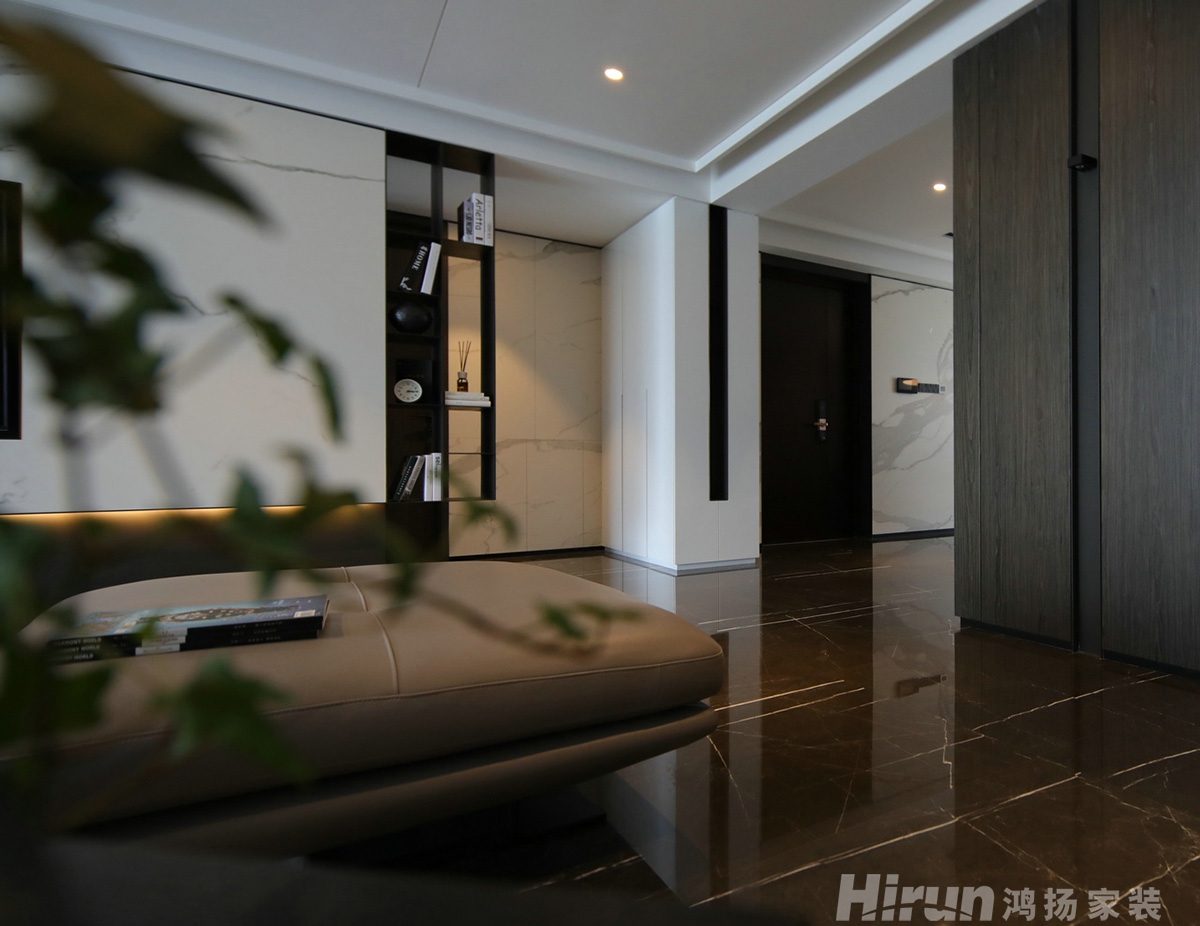 中建江灣壹號140㎡雅致現(xiàn)代四居室 裝修案例實景圖-3