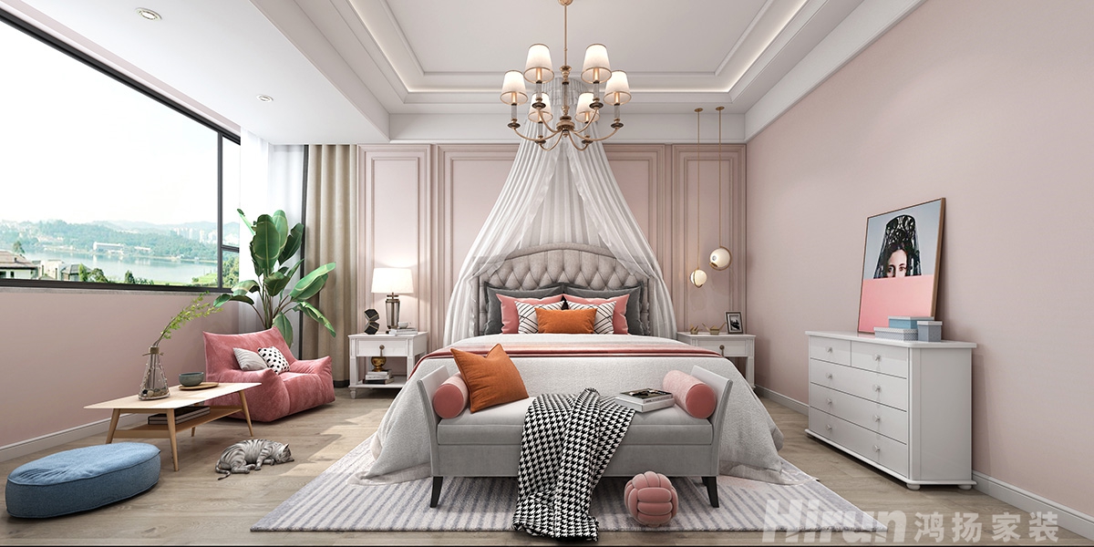 自建別墅400㎡復(fù)合寫意別墅 裝修案例效果圖-10