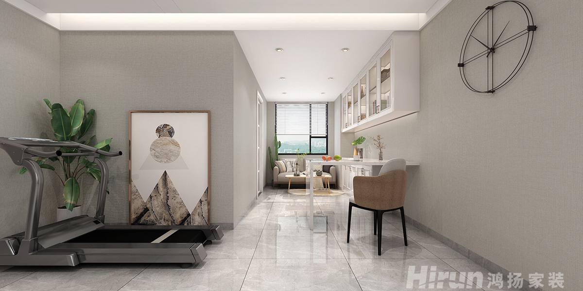 自建別墅400㎡復(fù)合寫意別墅 裝修案例效果圖-9