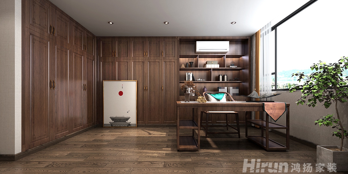 自建別墅400㎡復(fù)合寫意別墅 裝修案例效果圖-8