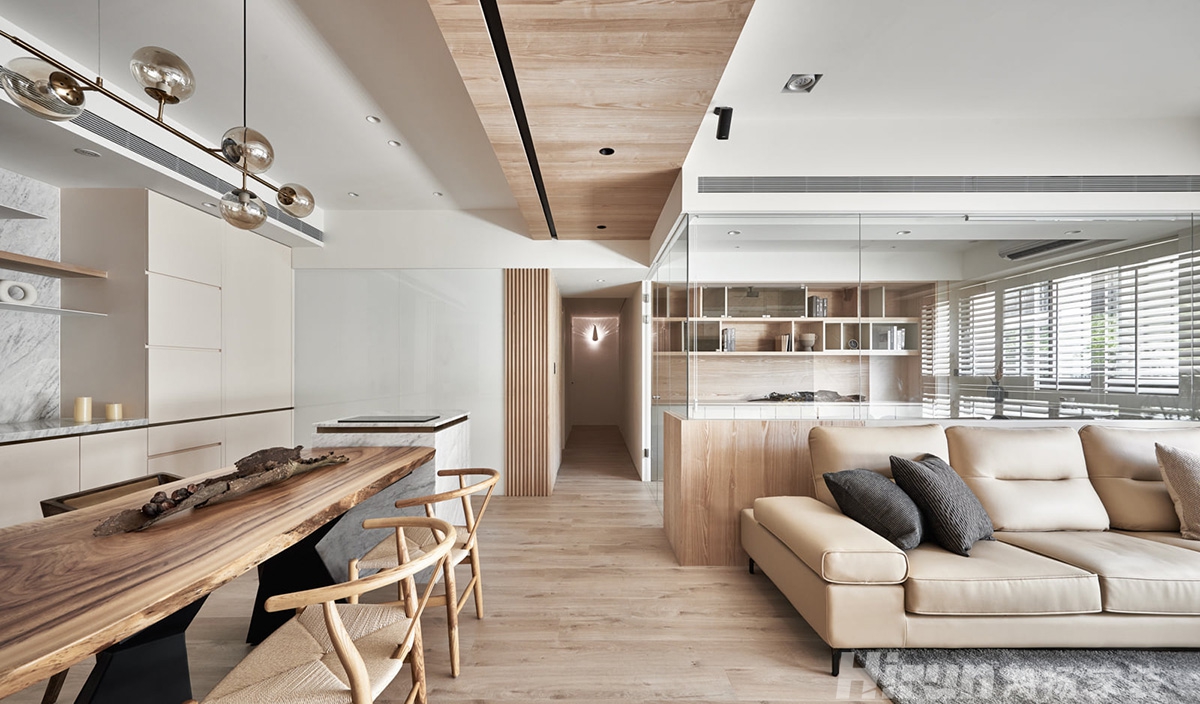 中建江灣壹號160㎡北歐之光四居室 裝修案例實景圖-5