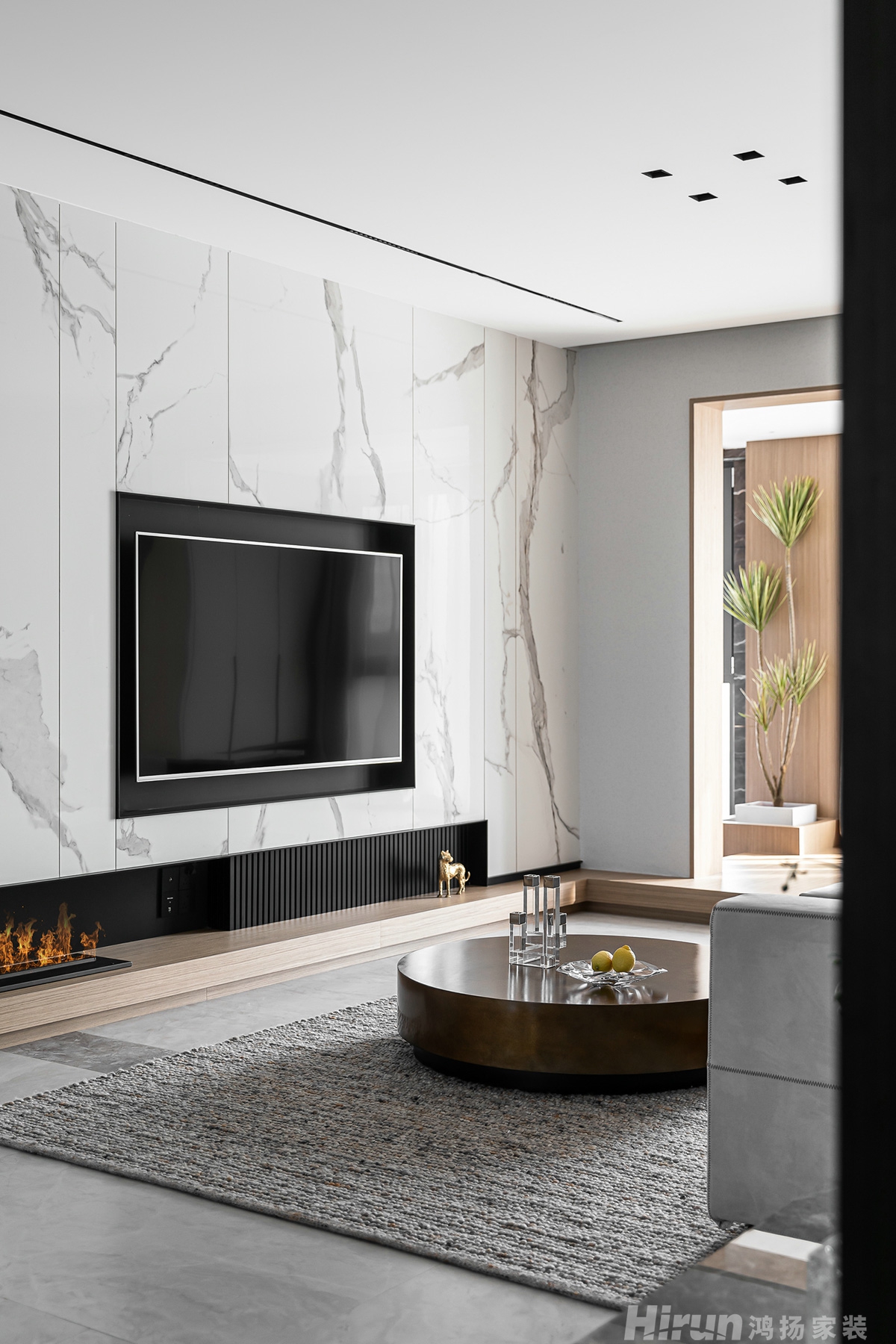 碧桂園江山一品150㎡北歐之光四居室 裝修案例實景圖-3