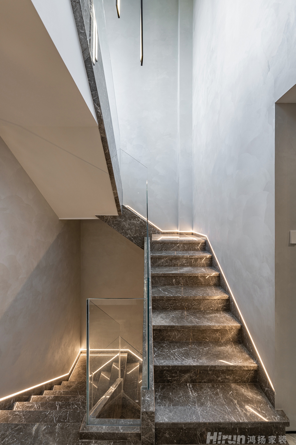 當代上品灣220㎡雅致現代復式 裝修案例實景圖-16