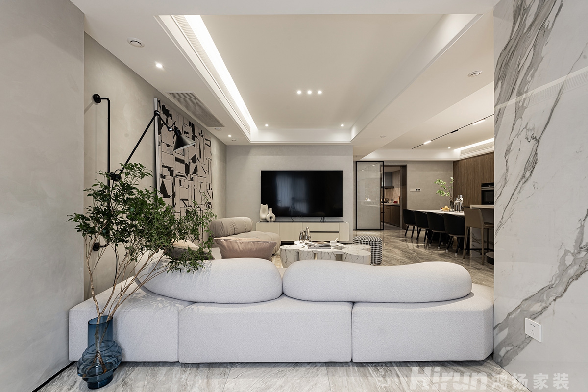 當代上品灣220㎡雅致現代復式 裝修案例實景圖-12