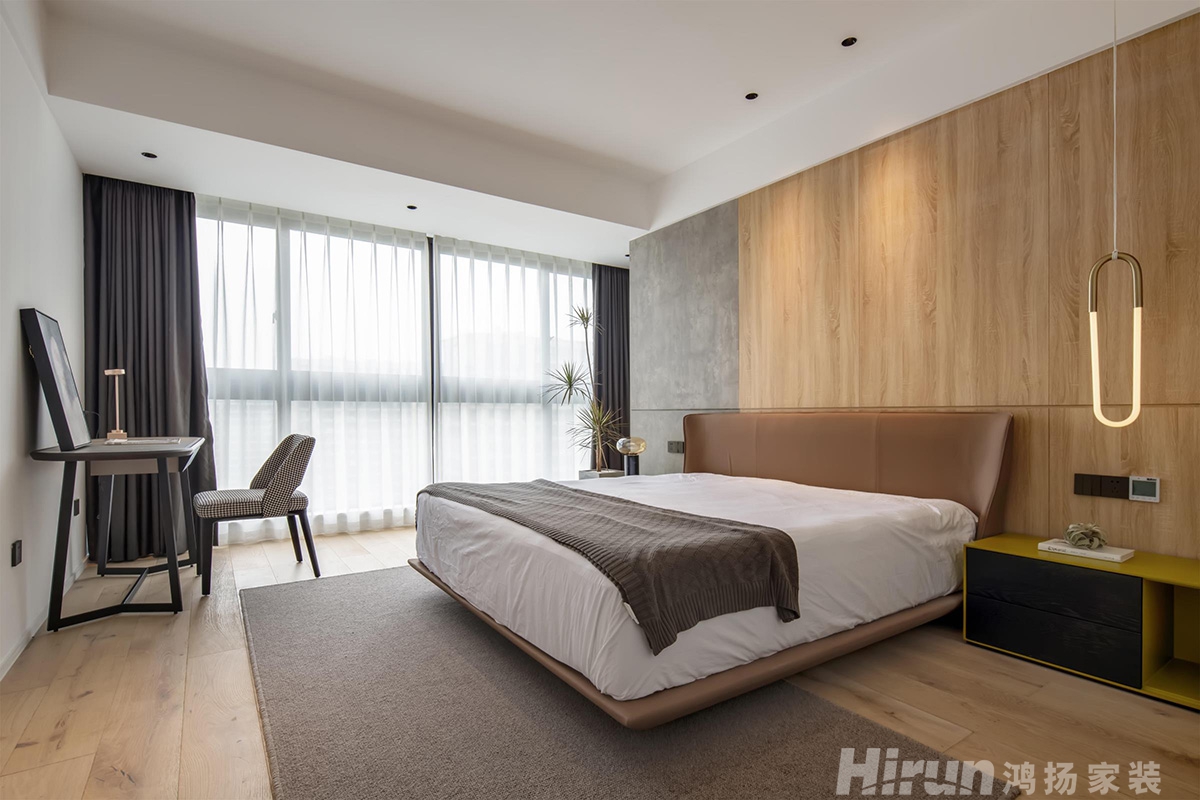 湘銀小區130㎡北歐之光三居室 裝修案例實景圖-1