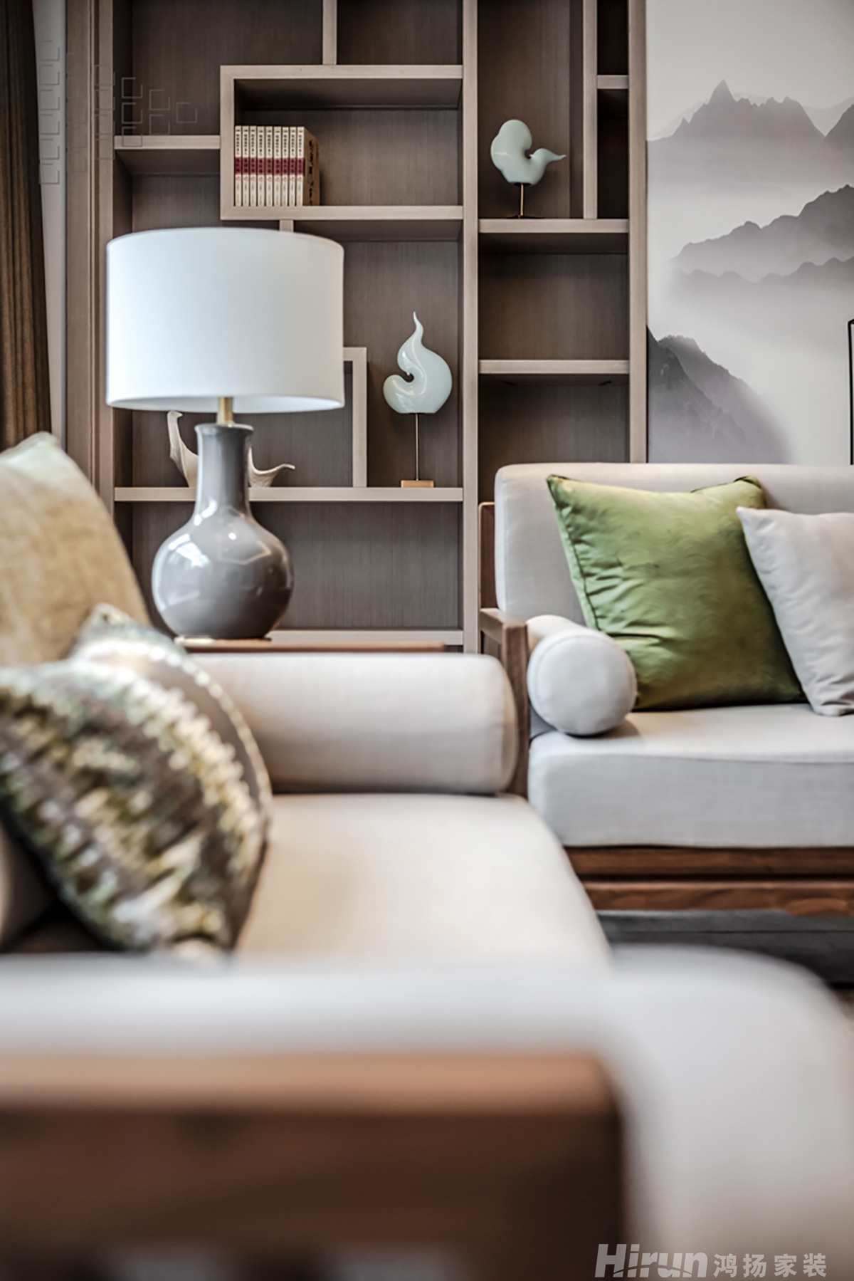 株洲碧桂園450㎡復合寫意別墅 裝修案例實景圖-2