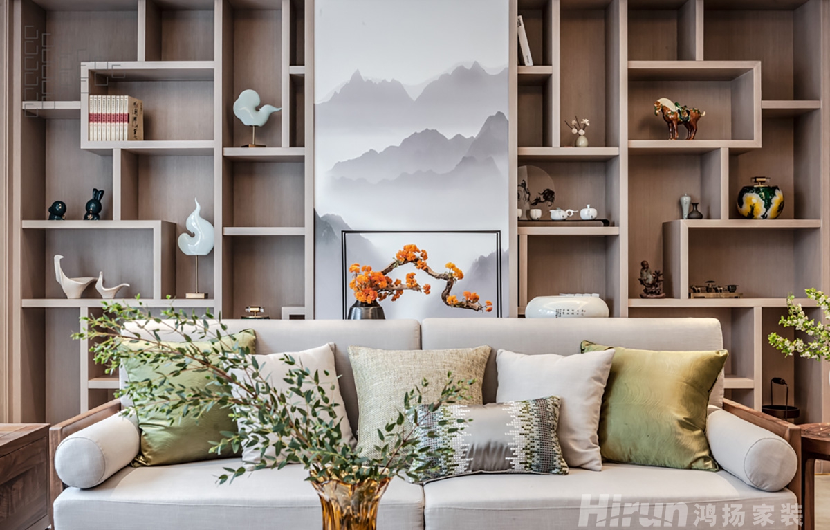 株洲碧桂園450㎡復合寫意別墅 裝修案例實景圖-6