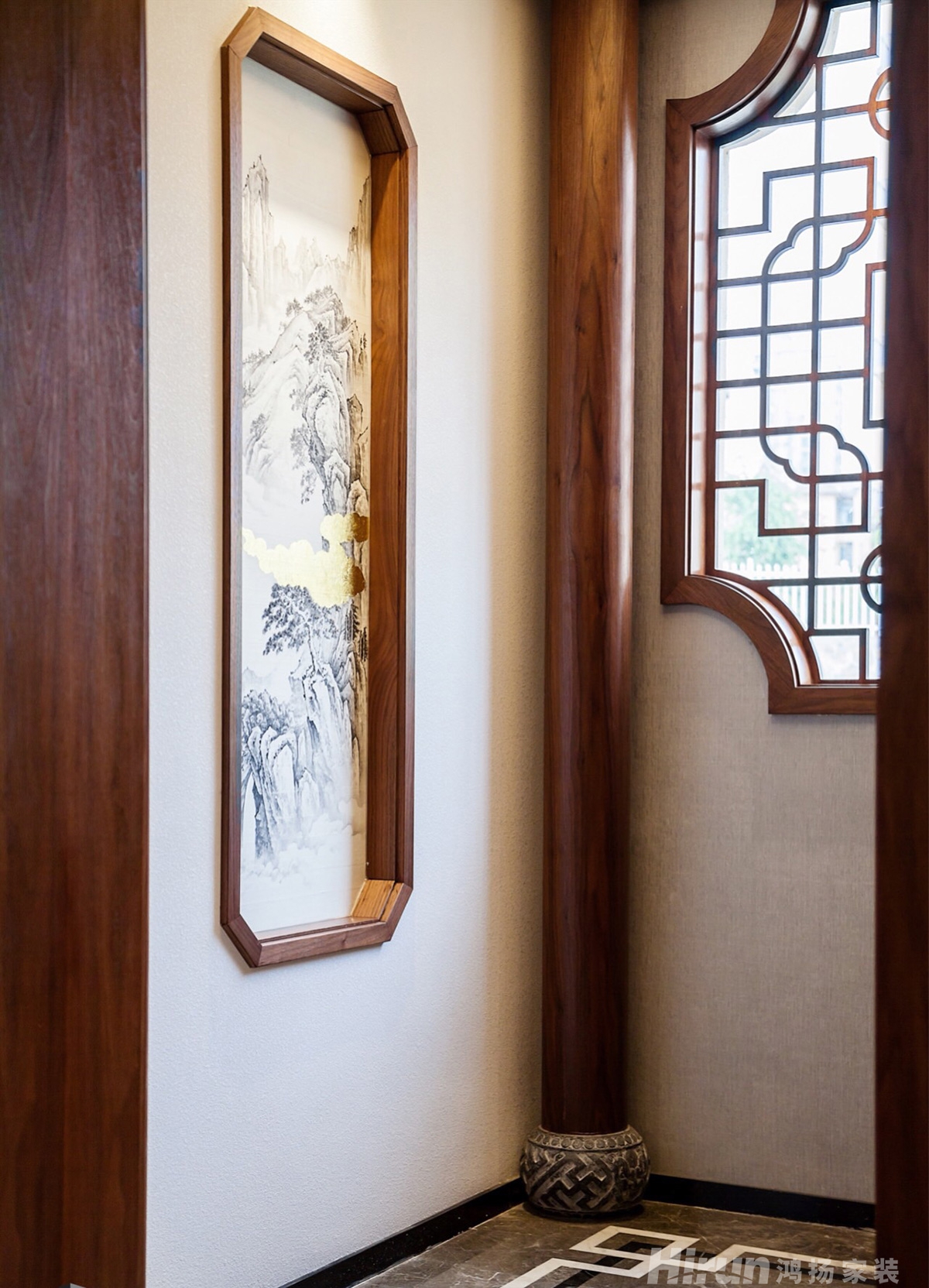 株洲碧桂園400㎡寫意木構別墅 裝修案例實景圖-5