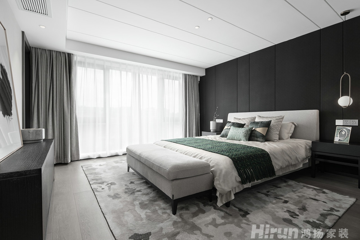 融創(chuàng)提香藍(lán)岸200㎡北歐之光復(fù)式 裝修案例實(shí)景圖-12