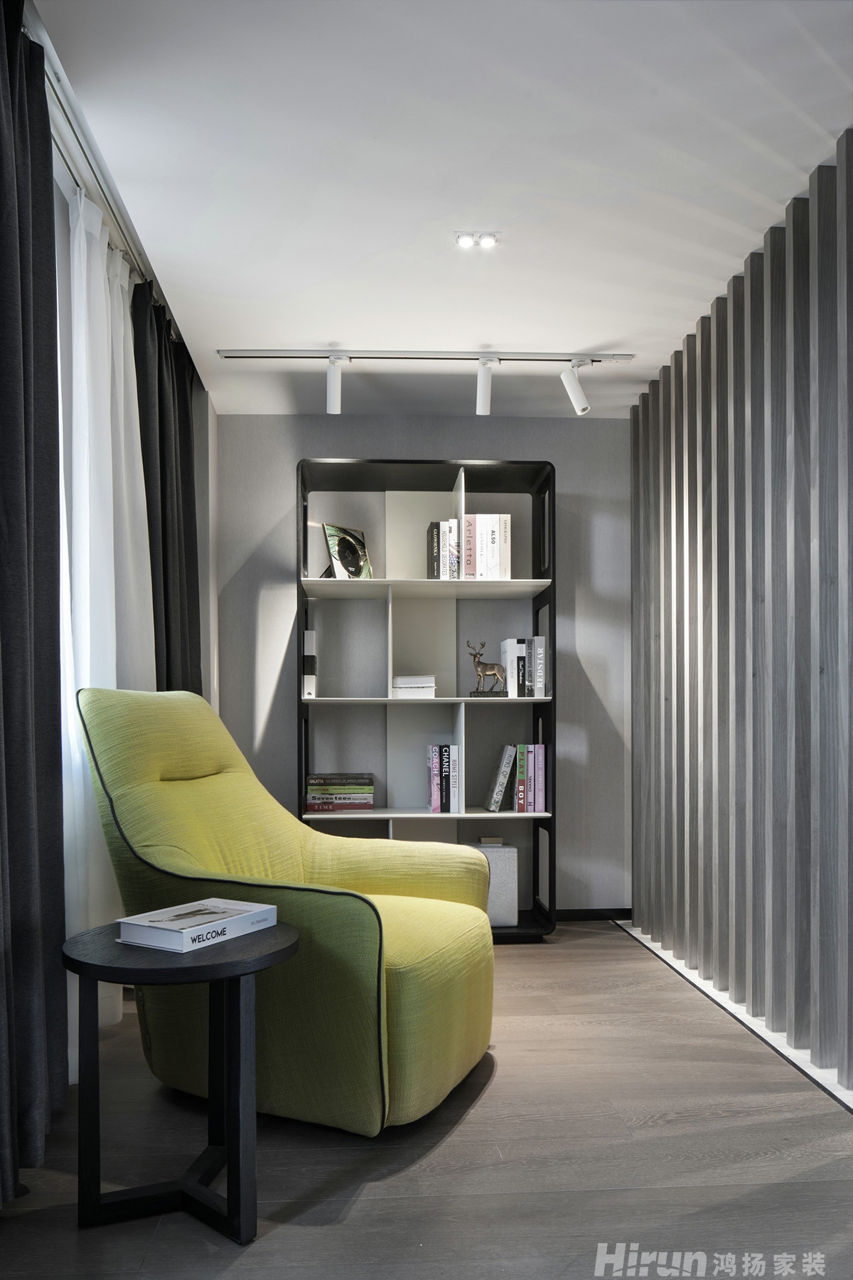 融創(chuàng)提香藍(lán)岸200㎡北歐之光復(fù)式 裝修案例實(shí)景圖-13