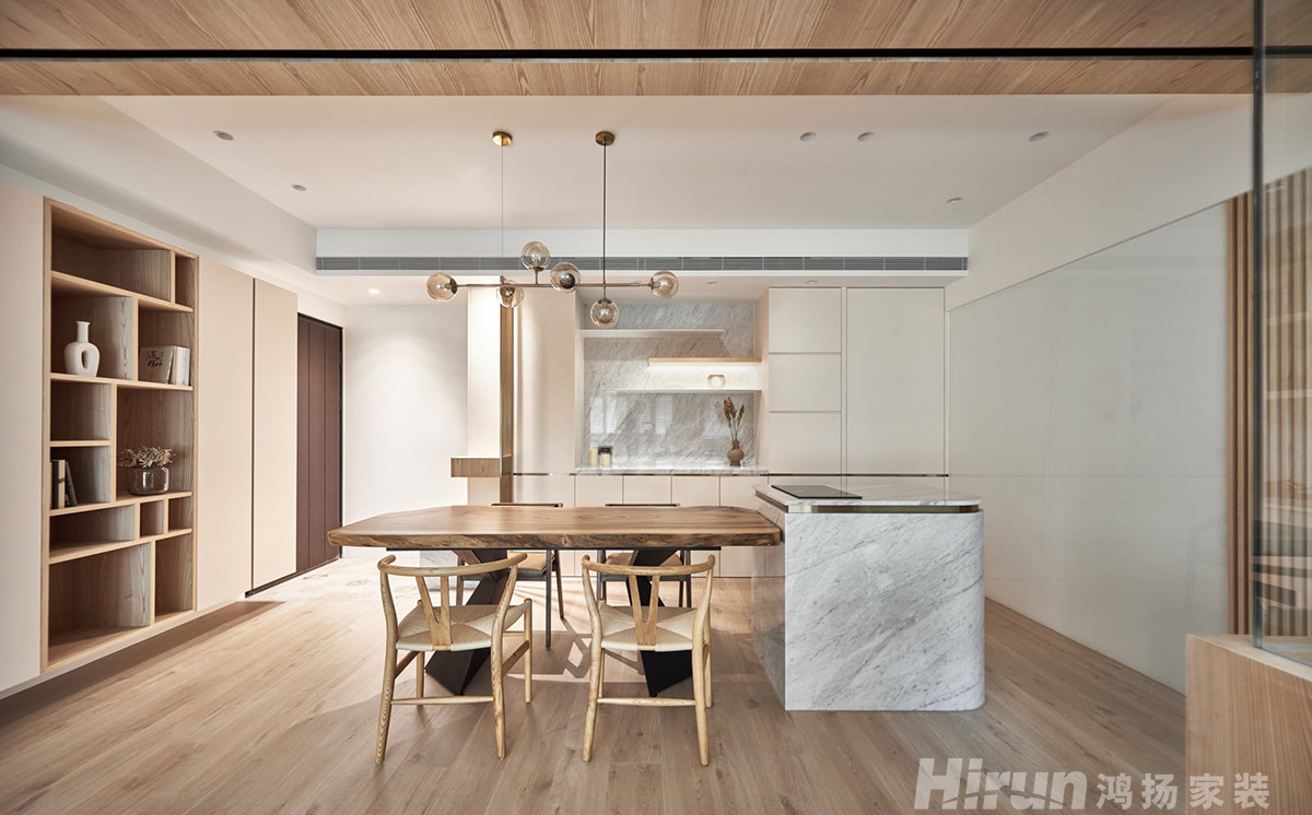 湘銀星城160㎡北歐之光四居室 裝修案例實景圖-2