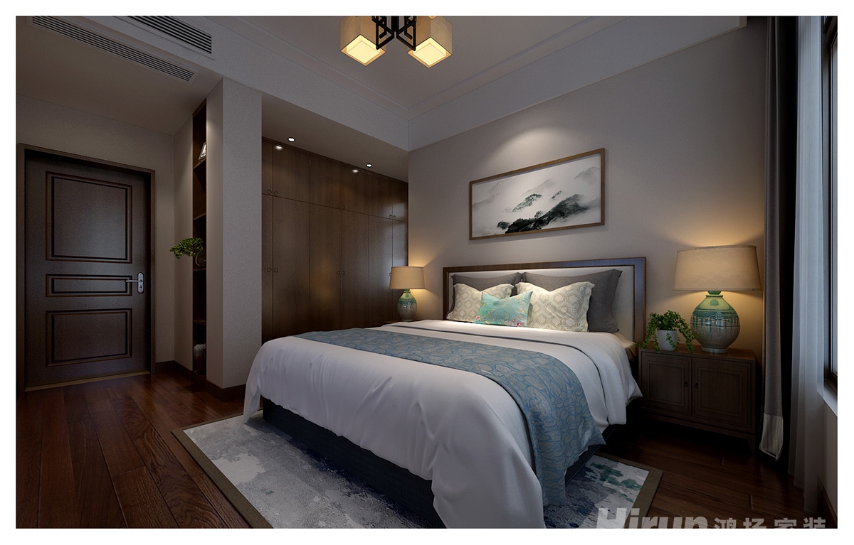 湘銀星城160㎡復合寫意四居室 裝修案例效果圖-8