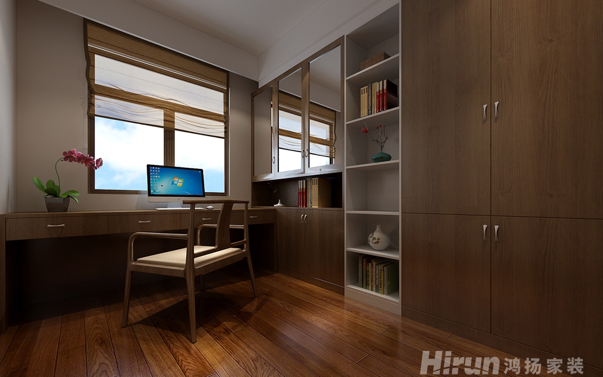 湘銀星城150㎡復(fù)合寫意四居室 裝修案例效果圖-7