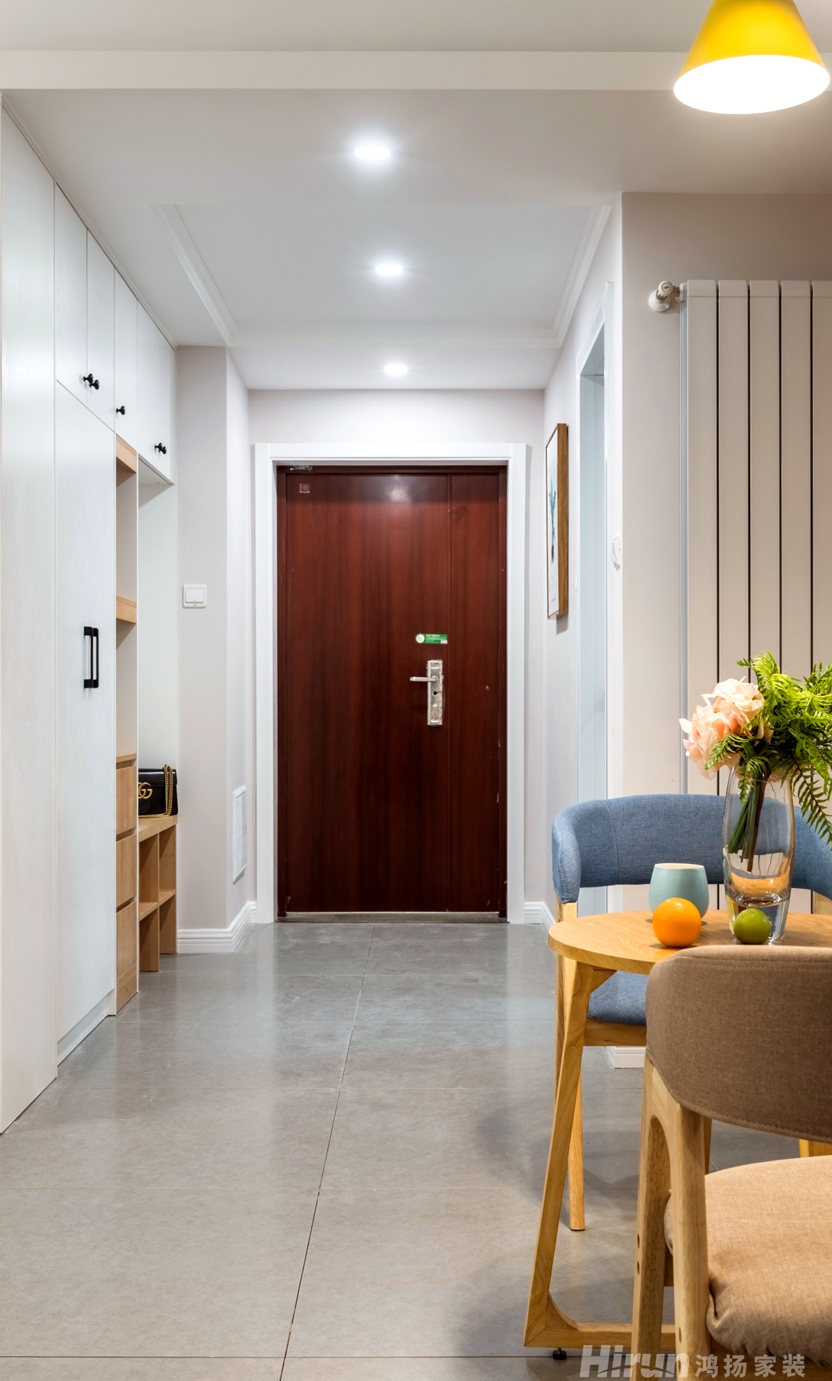 半山壹號110㎡北歐之光三居室 裝修案例實景圖-5