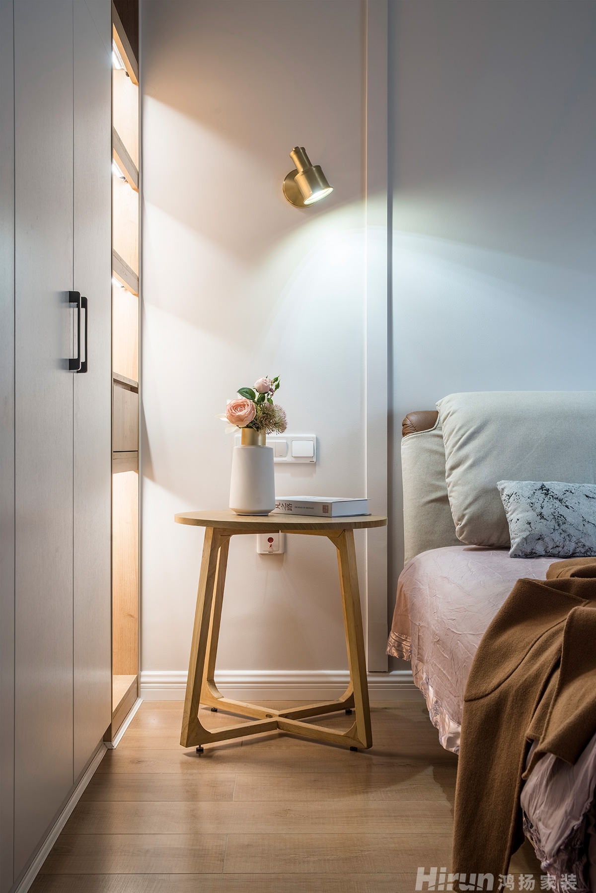 半山壹號110㎡北歐之光三居室 裝修案例實景圖-8