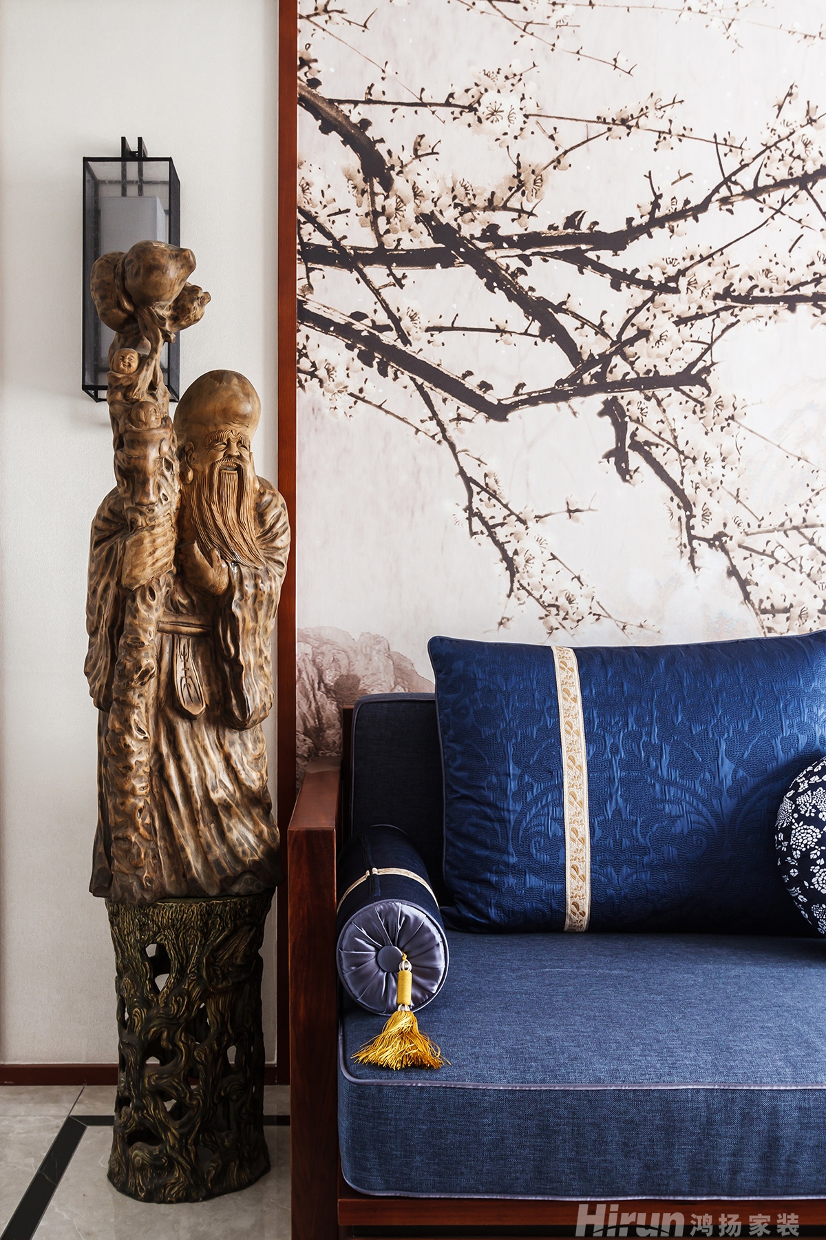 卓越淺水灣160㎡復(fù)合寫意四居室 裝修案例實景圖-7