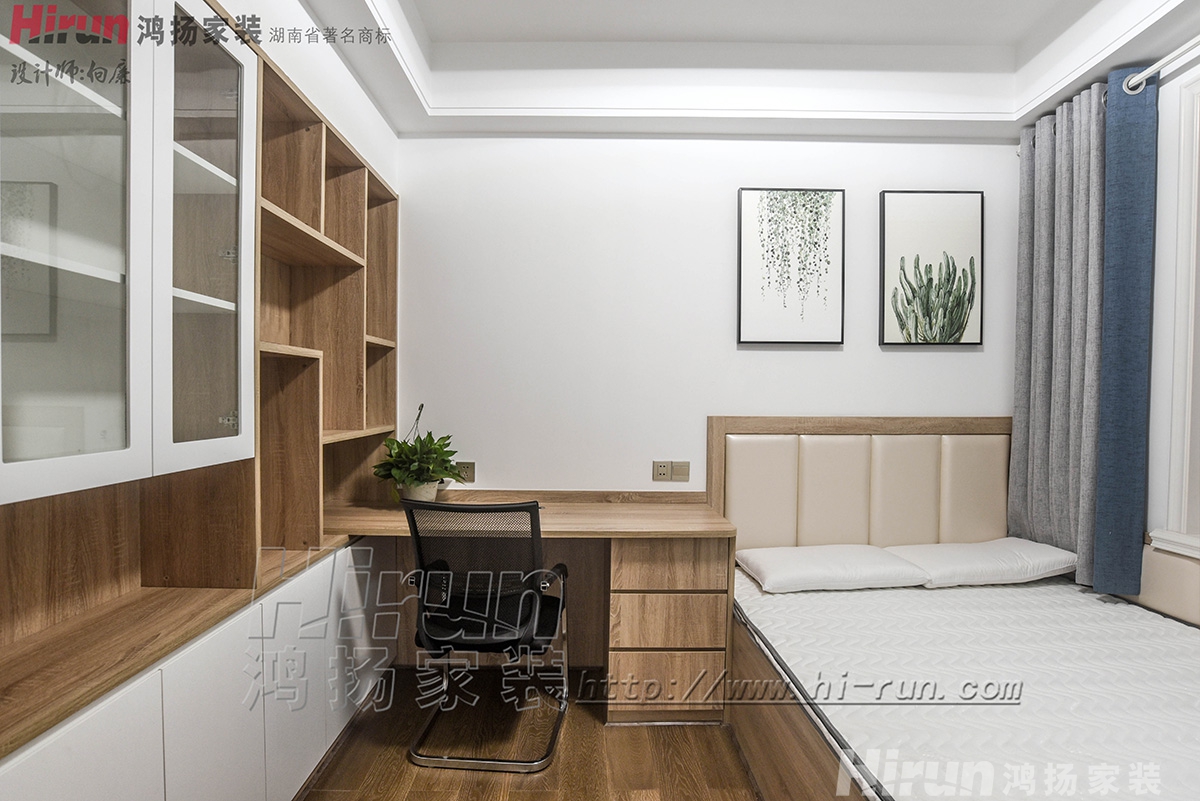 公園華庭150㎡北歐之光四居室 裝修案例實景圖-4