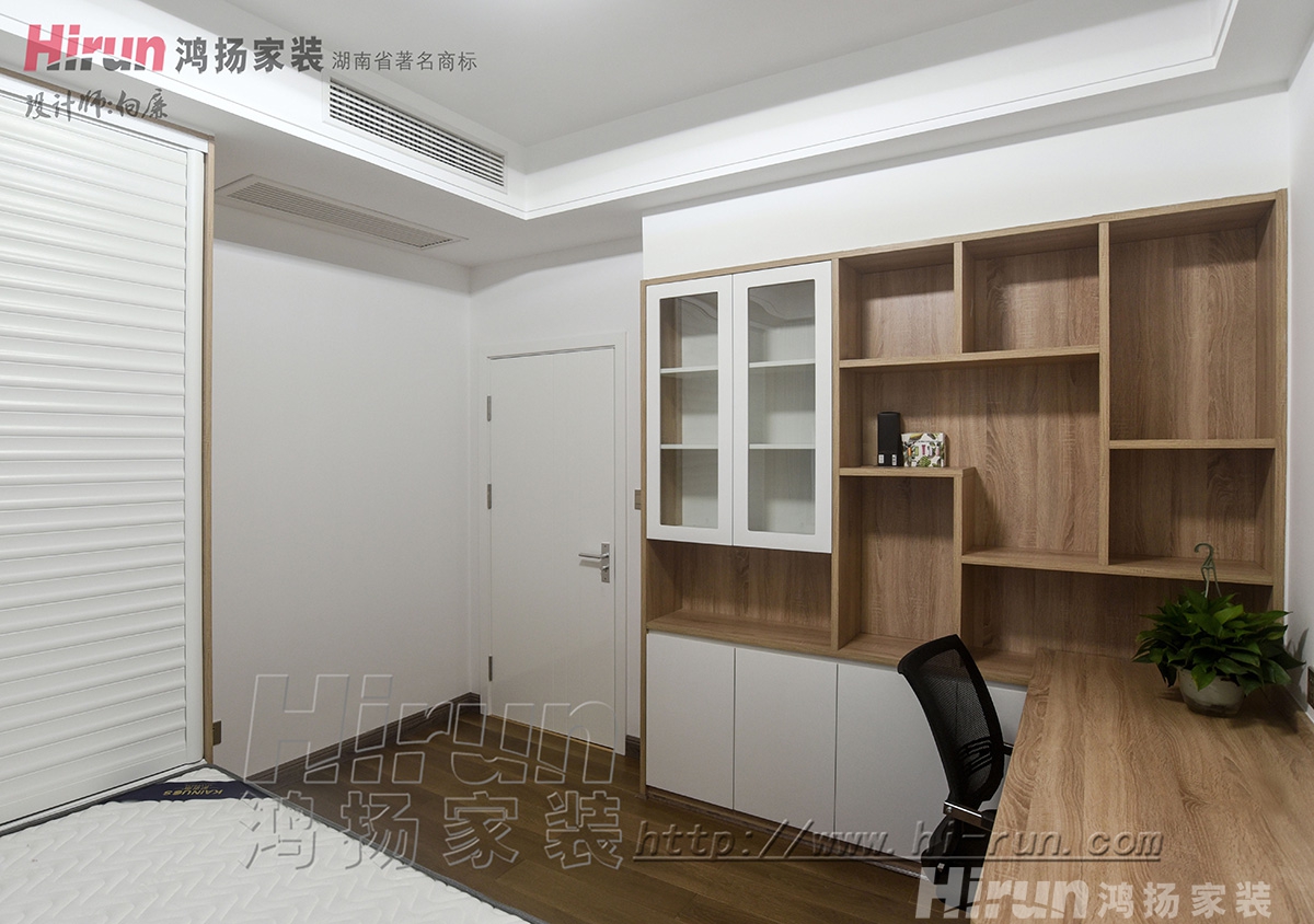 公園華庭150㎡北歐之光四居室 裝修案例實景圖-3