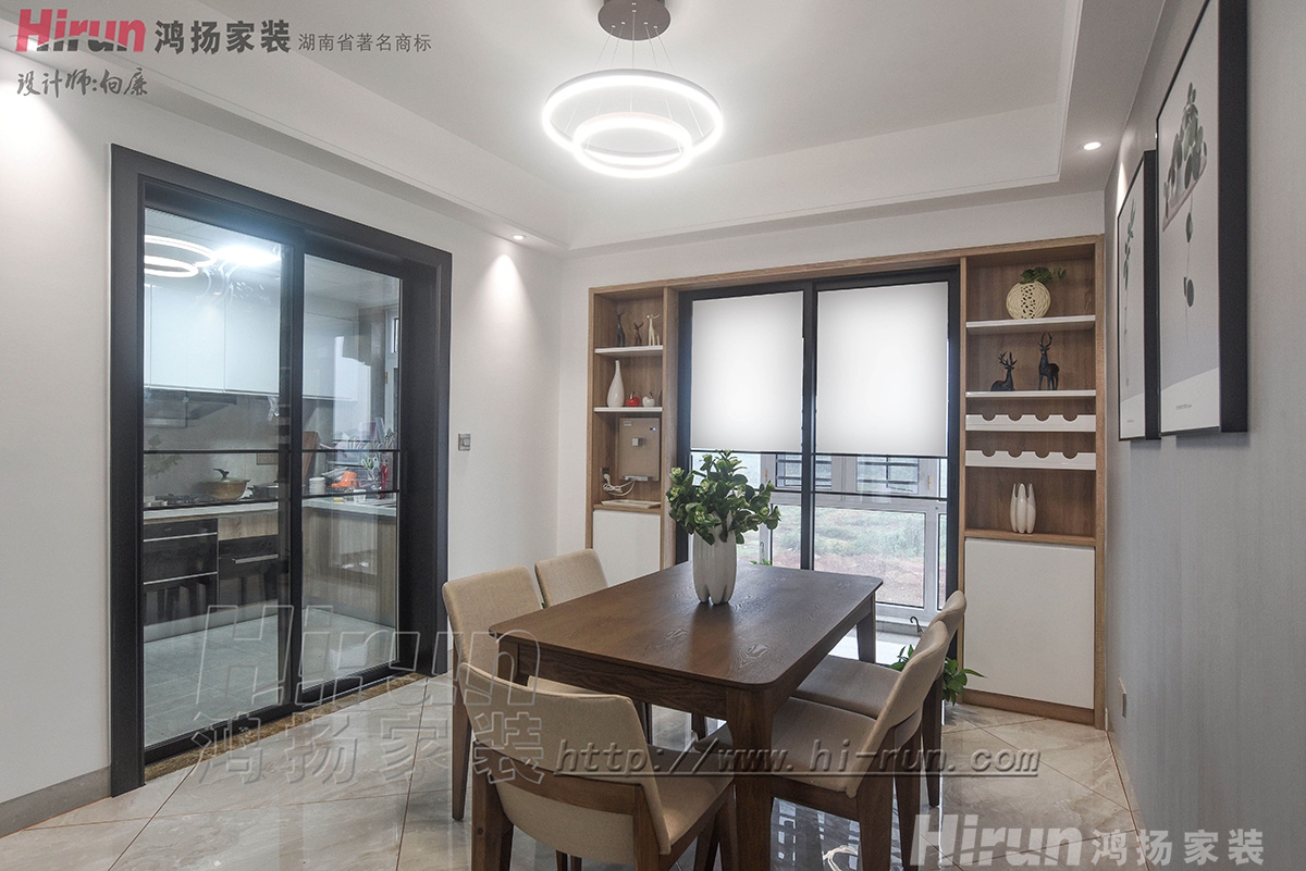 公園華庭150㎡北歐之光四居室 裝修案例實景圖-5