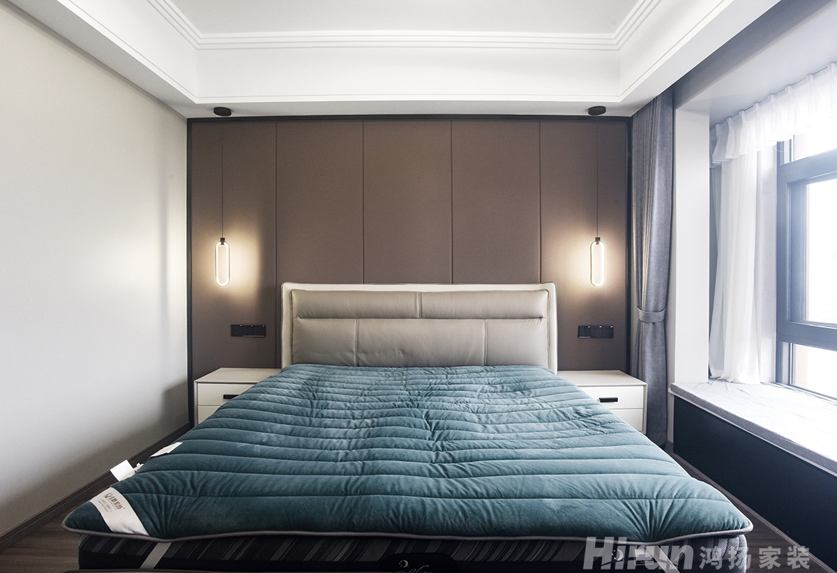 景秀家園160㎡雅致現代四居室 裝修案例實景圖-8