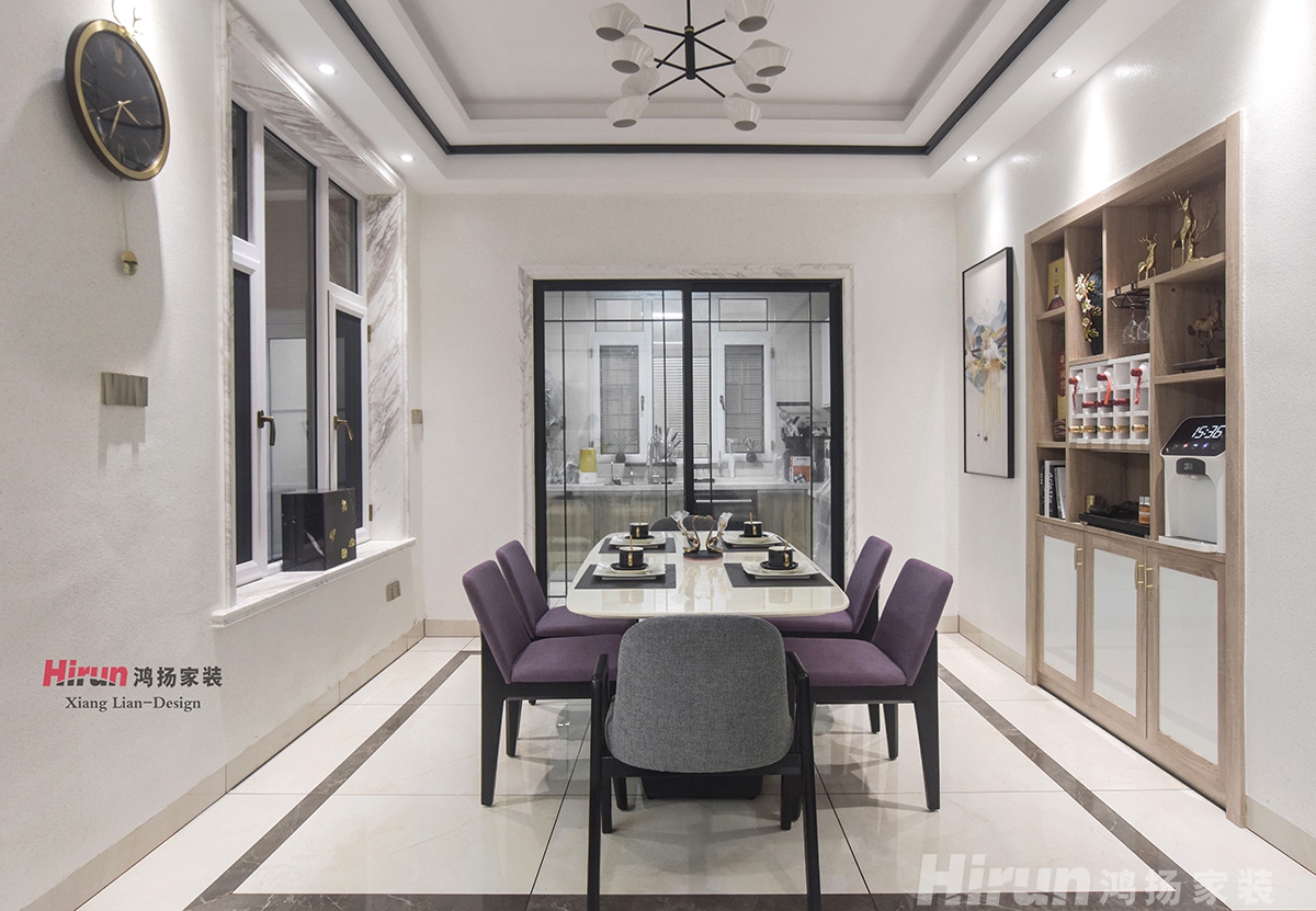 潤發圣雅園280㎡北歐之光別墅 裝修案例實景圖-1