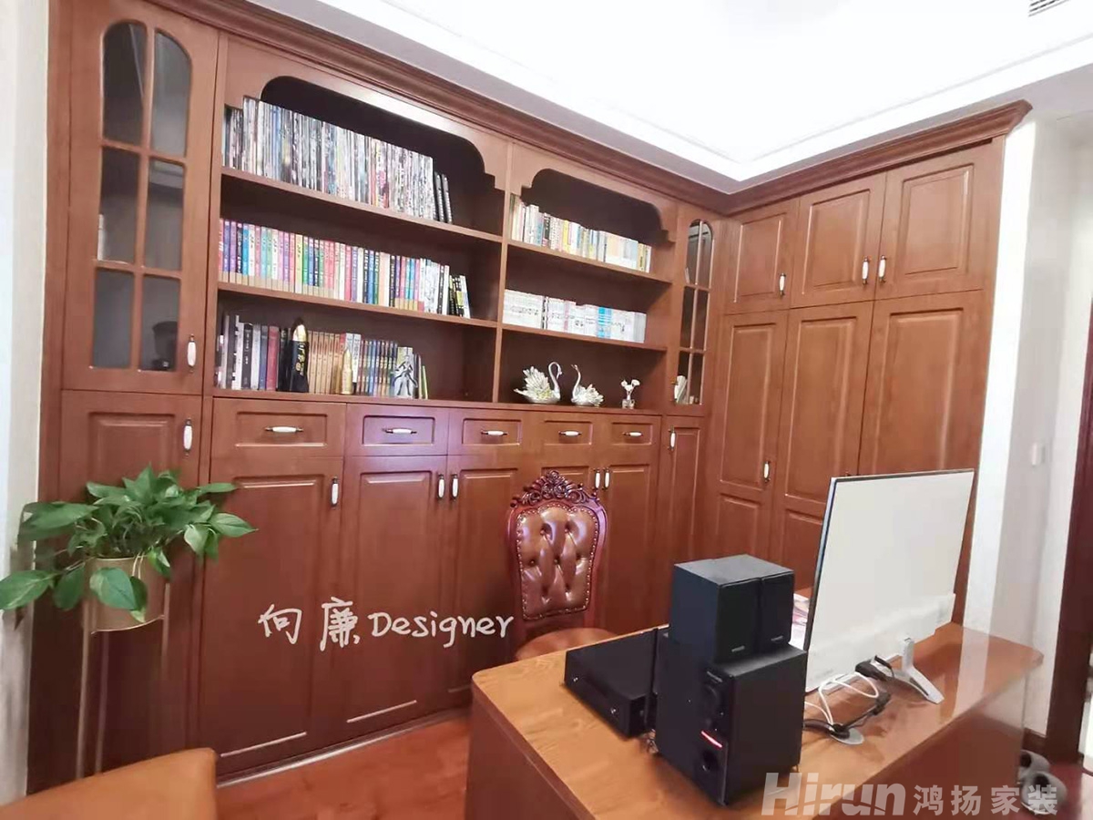 喜臨門(mén)150㎡歐美香頌別墅 裝修案例實(shí)景圖-4