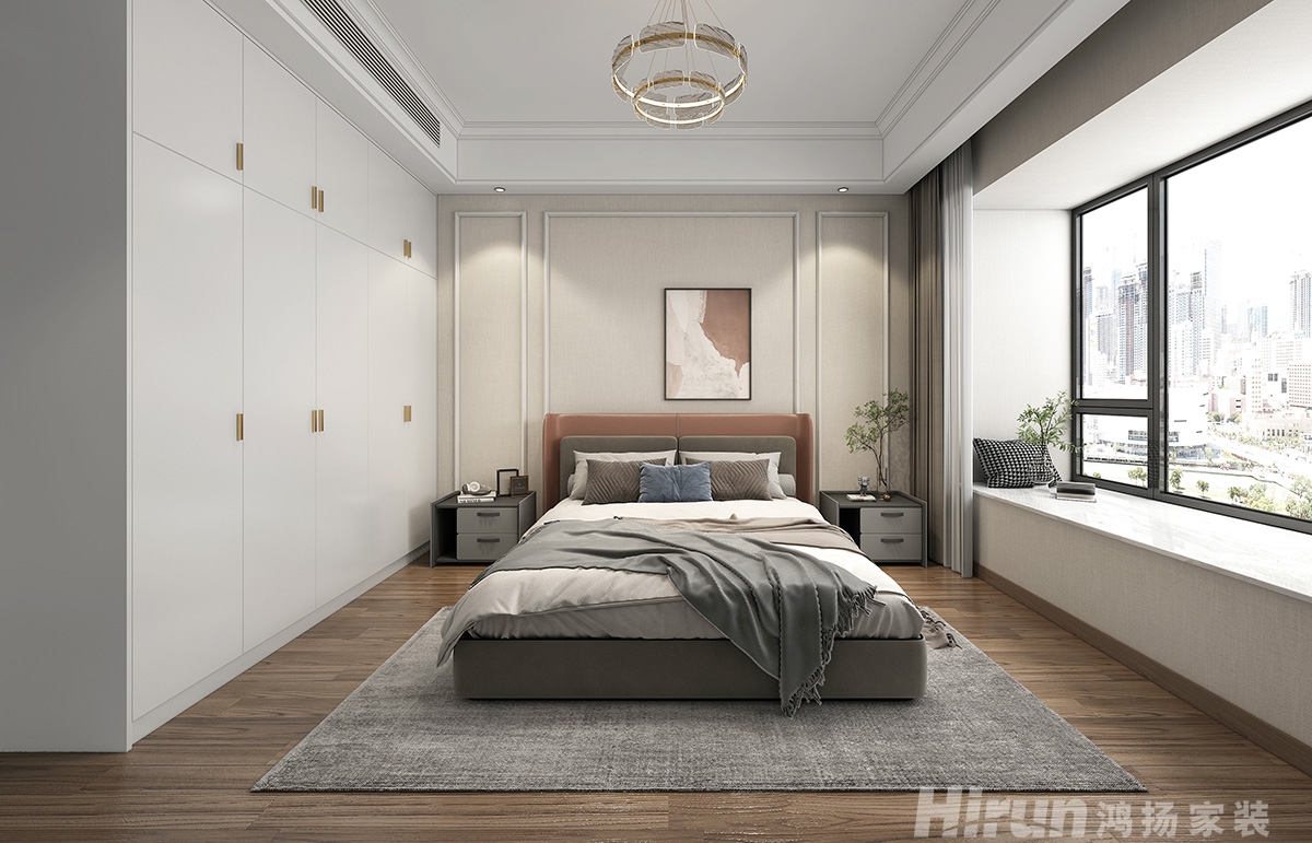 旭日丹城170㎡輕歐簡美大平層 裝修案例實景圖-10