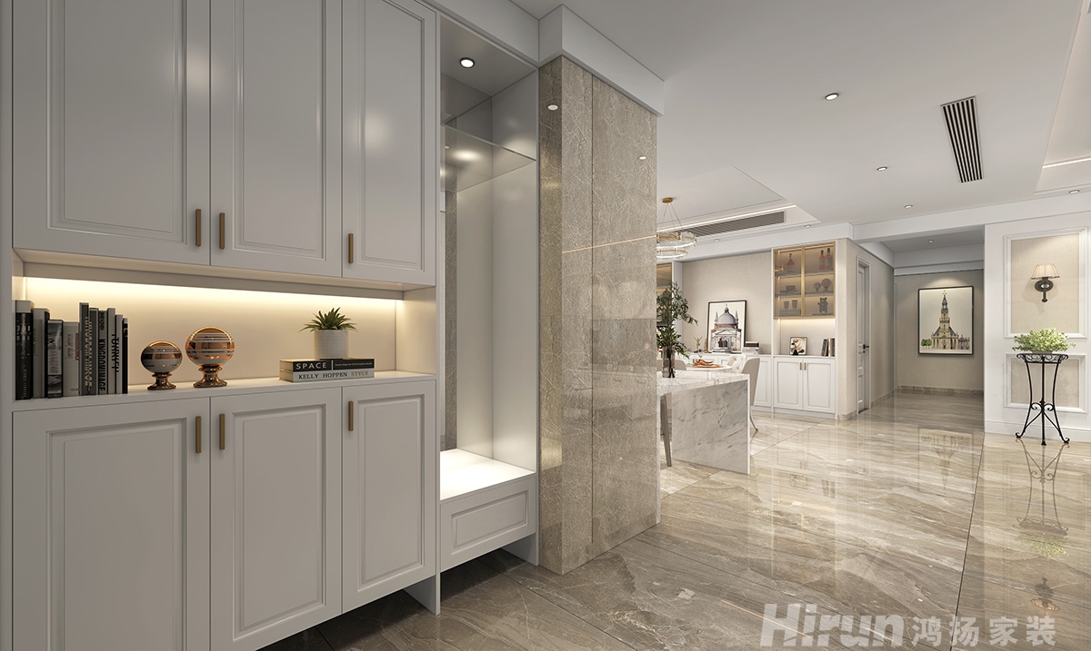 旭日丹城170㎡輕歐簡美大平層 裝修案例實景圖-6