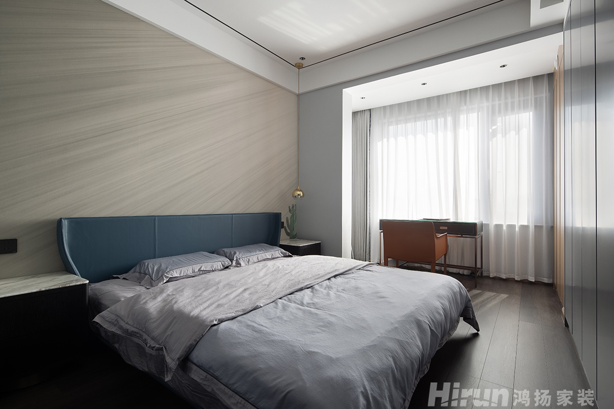 八方小區142㎡北歐之光三居室 裝修案例實景圖-7