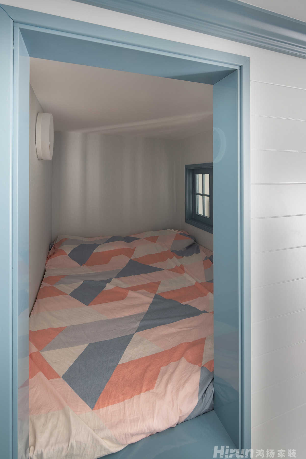 八方小區142㎡北歐之光三居室 裝修案例實景圖-13