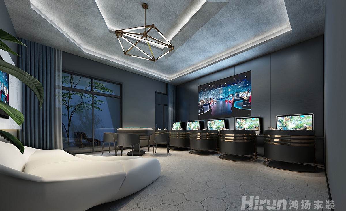 中海天鑒400㎡新裝飾主義別墅 裝修案例效果圖-8