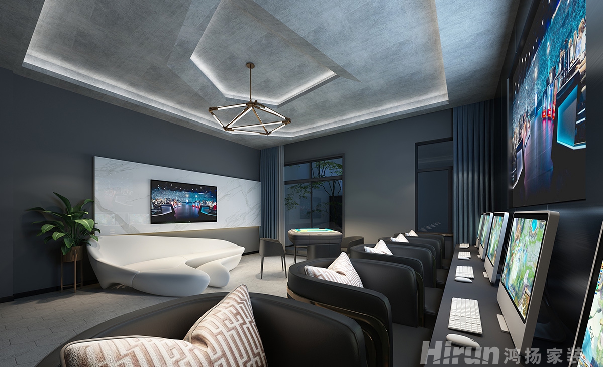 中海天鑒400㎡新裝飾主義別墅 裝修案例效果圖-9