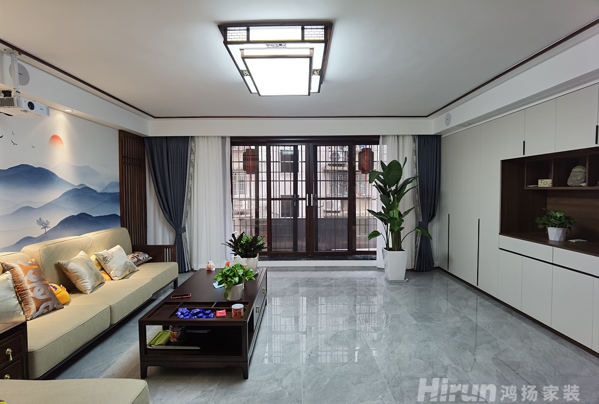 金泰小區(qū)145㎡復(fù)合寫(xiě)意四居室 裝修案例實(shí)景圖-9