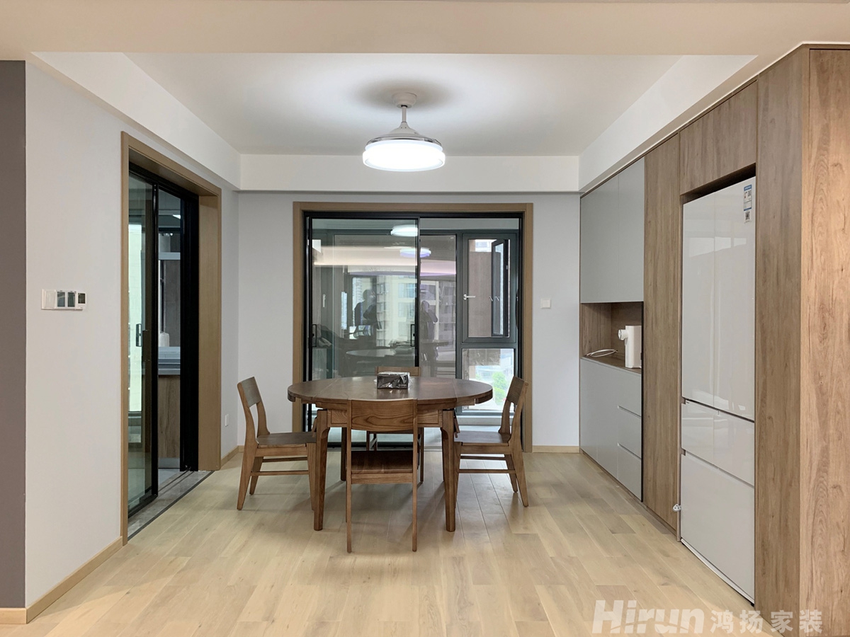 北辰三角洲180㎡北歐之光四居室 裝修案例實景圖-3