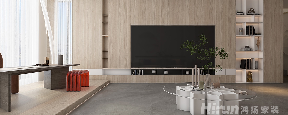 中交中央公園270㎡北歐之光別墅 裝修案例效果圖-3