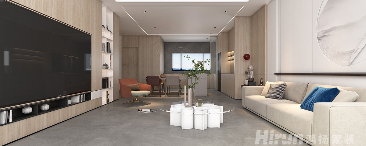 中交中央公園270㎡北歐之光別墅 裝修案例效果圖-7