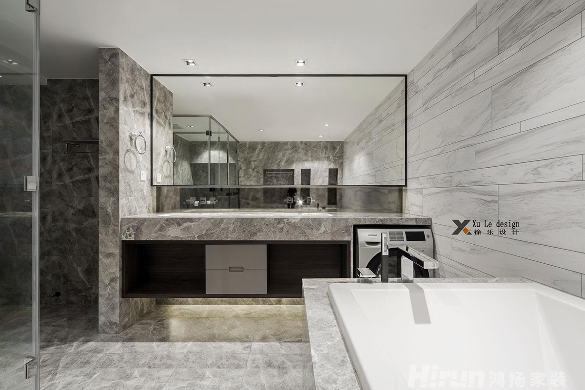 外灘棕櫚泉98㎡雅致現(xiàn)代公寓 裝修案例實景圖-6