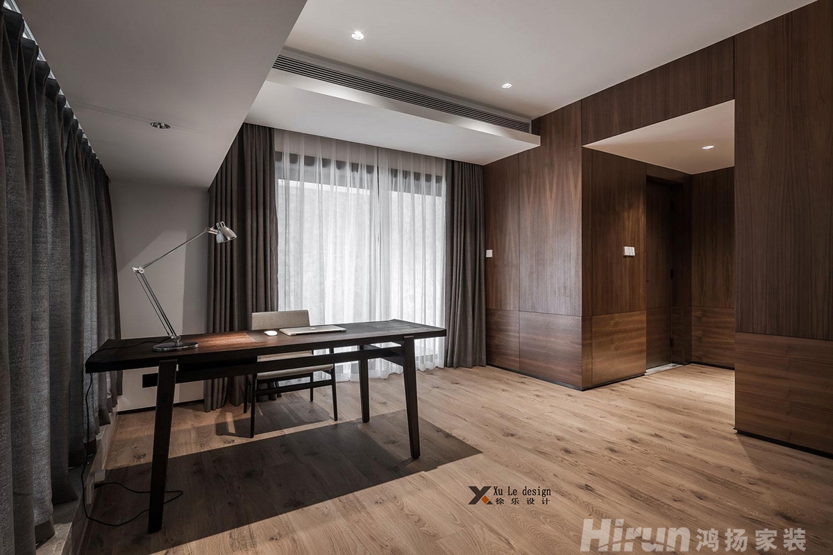 外灘棕櫚泉98㎡雅致現(xiàn)代公寓 裝修案例實景圖-2