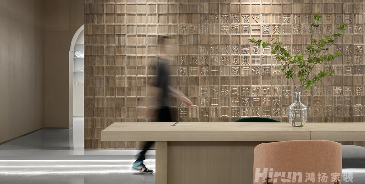 接待大廳500㎡優雅繽紛寫字樓 裝修案例實景圖-2