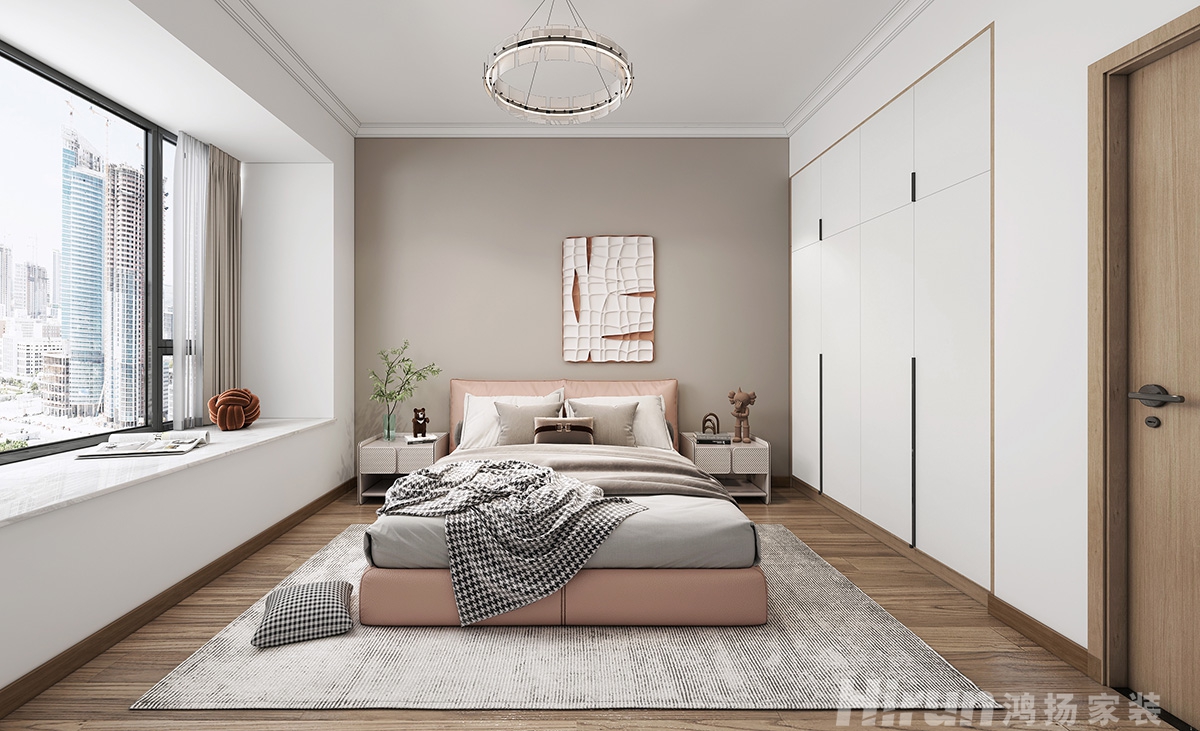 旭日丹城160㎡復合寫意四居室 裝修案例效果圖-2