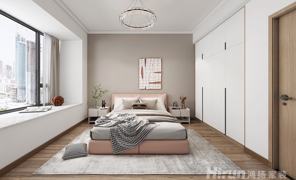 旭日丹城160㎡復合寫意四居室 裝修案例效果圖-3