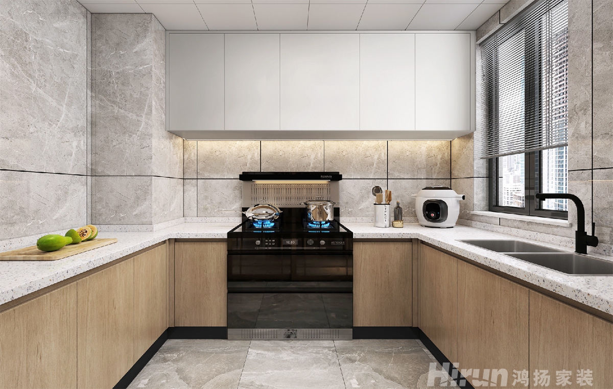 旭日丹城160㎡復合寫意四居室 裝修案例效果圖-2