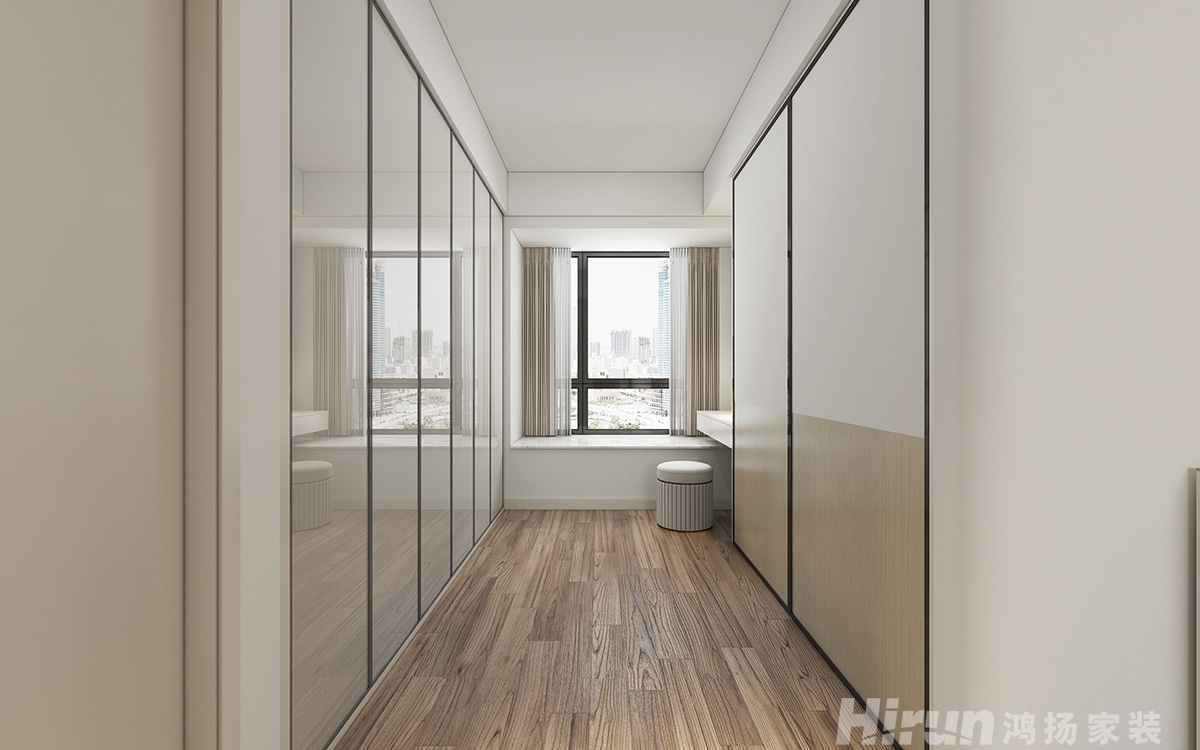 碧桂園城央一品180㎡新裝飾主義四居室 裝修案例效果圖-3